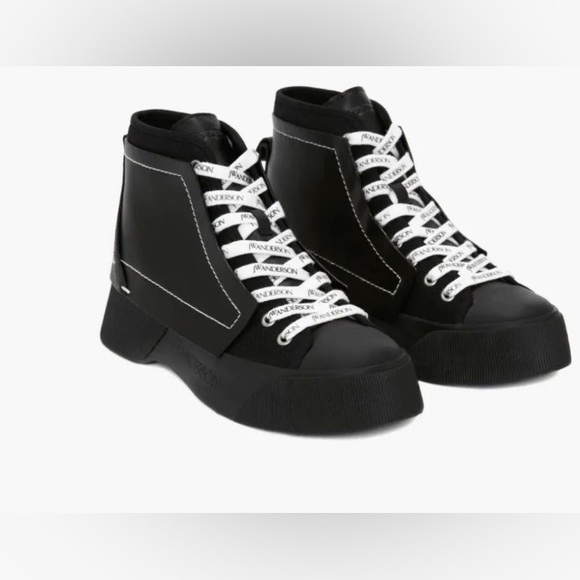 Nwot  JW Anderson HIGH TOP SNEAKER Size 44 - Picture 1 of 6